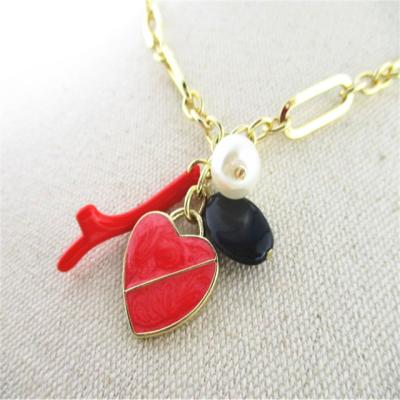 China FASHIONABLE necklace design of coral necklace jewelry for sale