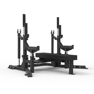 China Multifunction Gym Rack Commercial Body Building Gym Fitness Equipment Flat Bench Press for sale