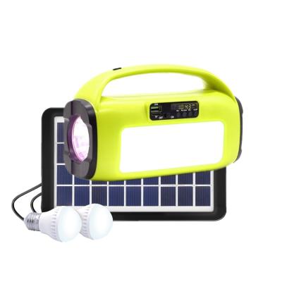 China 2019 new Home Solar Power System Solar Generator panel kits with MP3 player for sale