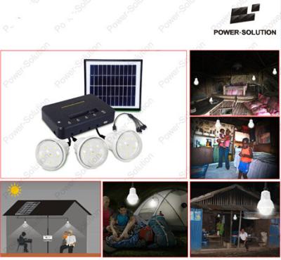 China Emergency Solar LED Home Lighting System for Chile Earthquake for sale