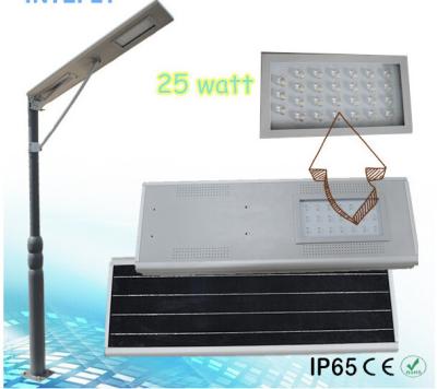 China 20W/30W solar garden lights CE RoHS UL integrated solar street light for sale