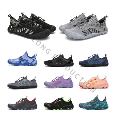 China Aqua Shoes Wholesale Water Proof Fashionable Sport Shoes High Quality Comfortable Five Finger Wading Fitness Shoes, Non-slip Customizable Wading Shoes for sale