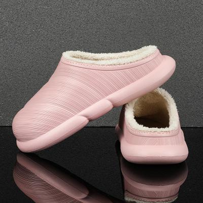 China Fashion Trend Goods Cheap Slippers Indoor Cotton,Soft Waterproof Suede Cotton Sole Slipper,Customizable Non-slip Keep Warm Cotton Slippers for sale