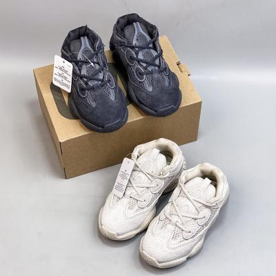 China CUSHIONING Original High Quality Genuine Leather Men Yeezy 500 Style Women Ultility Fashion Black Cool Sneakers Yeezy 500 Shoes for sale