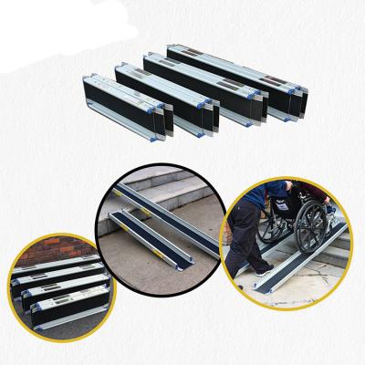 China Handicap Best-selling Handicap Electric Power Handicap Handicap Handicap Best-selling Aluminum Alloy Lightweight Foldable Wheelchair Manual Ramp with High Performance for sale