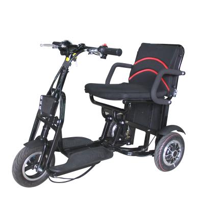 China Power& Handicap Three Wheel Disability Wheelchair Elderly Heavy Duty Disabled Scooter Old 3 Wheeled Mobility Scooter Electric Foldable for sale