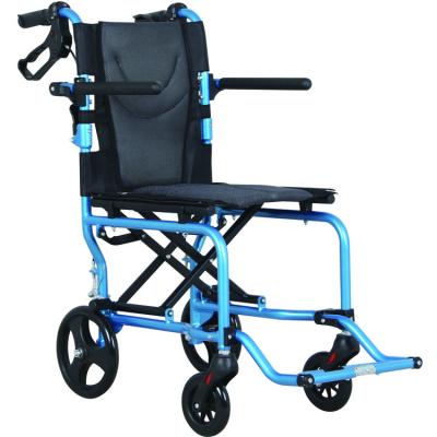 China TravelAluminum Success Convenient Lightweight Transit Airplane Portable Wheelchair For Disabled Use AW08LA-00 for sale