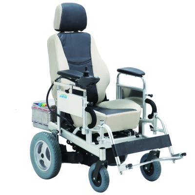 China Outdoor Folding Power Wheelchair Aluminum Alloy Electric Power Wheelchair For Disabled for sale