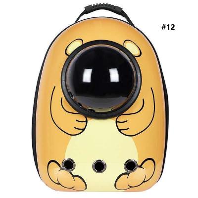 China 2022 New Pet Carrier Bag Backpack Airline Stored Approved Transparent Space Capsule Bubble Pet Backpack For Cats for sale