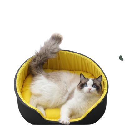 China Washable Amazon Pet Cat Bed Luxury Pet Bed Stored Portable Dog Beds For Large Dogs for sale