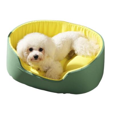 China Manufacturer Luxury Stocked Dog Bed Pet Cat Bed For Small Medium Large Dogs Cats for sale