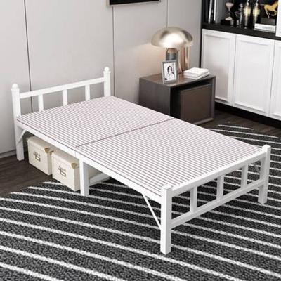 China Metal Folding Adult Single Bed (Height)Adjustable Bed Simple Single Desk Camp Time Rest for sale