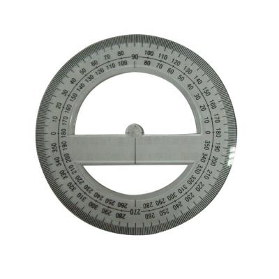 China 360 degree protractor high quality plastic 360 degree military protractor for sale