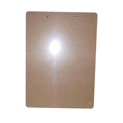 China Gift Wholesale A4 Custom Size Storage Clipboard Wooden Folder With Logo Print for sale