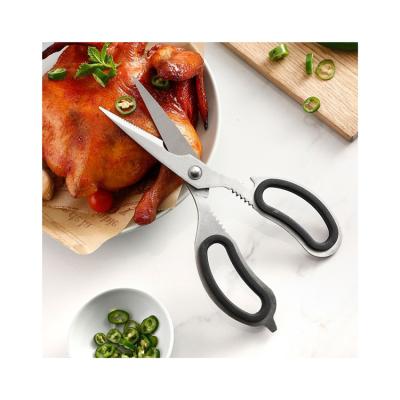 China Universal Stainless Steel Household Kitchen Food Scissors Kitchen Scissors From Tpr China Supplier for sale