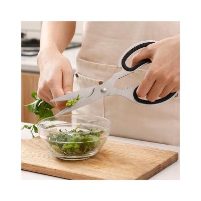 China Tpr Best Selling 2 in 1 Home Kitchen Food Scissors Use Scissors for BBQ Food and Roast Meat for sale