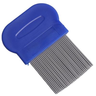 China Viable Comb Flea Comb Stainless Steel Needle Comb Stainless Steel Needle Comb Flea Flea Killer Pet Cleaning Cosmetics. for sale