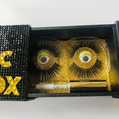 China Thick Magic Lashes Box Crate Mink Fur Lashes Wholesale 3d Siberian Mink Lashes 100% Real for sale