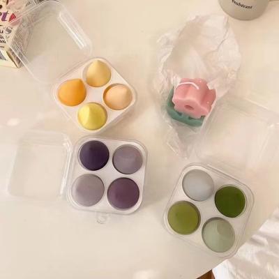 China Deeply 2022 New Sponges For New Arrivals Latex Purple/Free Pink/Green Waterdrop Face Hydrophilic Cosmetic Soft Blender for sale