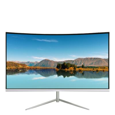 China Curved 2k 4k 1080p qled Gamer Curve Speakers Computer Led 24inch 144hz 144hz PC LCD Gaming Monitors Monitor for sale