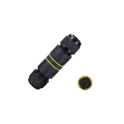 China Power 4 Pin Power Electrical Joint Wire Waterproof IP68 Connector For Ignition for sale