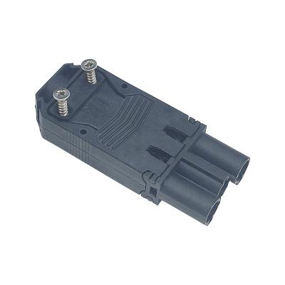 China Power 3 Pin CPE Male Connector Screw Lug Electrical Plug In Wire Connector For Lighting Fixtures EPN1104 for sale