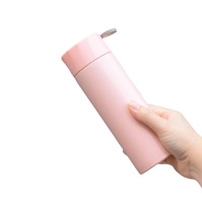 China PORTABLE Wholesale Colorful Custom Logo Portable Handle Mini Kids Water Bottle Stainless Steel Straight Mug Primary School Insulation Cup for sale