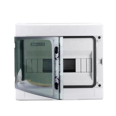 China Waterproof ABS+PC HA-12 12Ways Electrical Distribution Box Junction Wire Box for sale