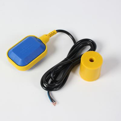 China Cable plastic liquid level float switch Automatic water tower water tank controller Water induction float level switch KYN-m15--2 for sale