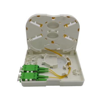 China Dustproof Access Cable Fiber Optic Box FTB User Coupler SC APC UPC PON PON Core 2 Termination Box for sale