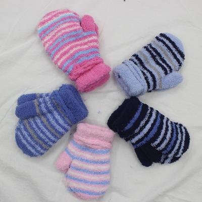 China gloves & mittens 2022 new kids mittens 100% wool knit gloves plain cashmere gloves and mittens for winter for sale