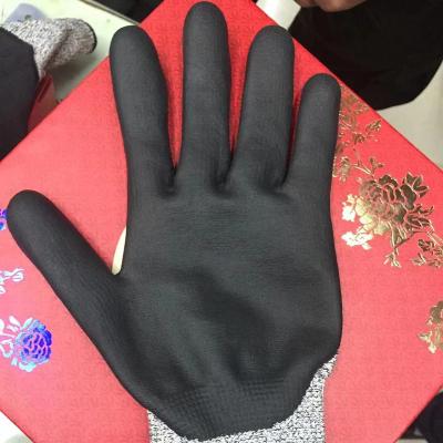 China Abrasion Resistant Ultra Fine Cheap Foam Cut Resistant Gloves Safety Work Protective Gloves For Men for sale