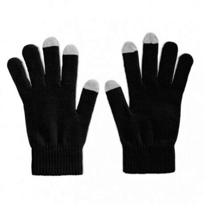 China New hot type Telefingers-nice price black nylon warm gloves 13 gauge nylon gloves for sale