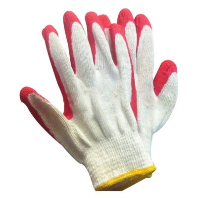 China 35g Wear Resistant And Low Temperature Cotton Protective Construction Work Gloves Anti-Slip With Latex Coated for sale