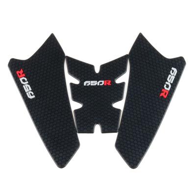 China For HONDA CBR650R/CB650R Motorcycle Tank Grip 2019-2022 Black Pads Protector Sticker Decal Gas Knee Grip Tank Pull Pad CBR650R/CB650R Side for sale