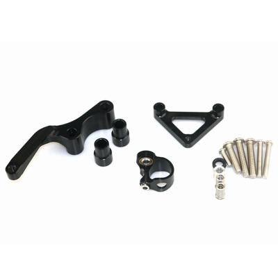 China 6061 Aluminum Alloy Motorcycle CNC Stabilizer Damper Complete Steering Rack For Ducati 696 796 795 for sale