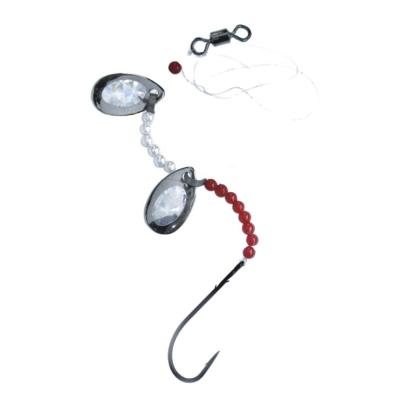 China Steel nylon tackle fishing rig sea rig anti-crab see rig bass trolling for sale