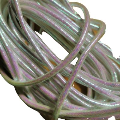 China Crystal / Pearl Braided Mylar Tubing Piping YBZ for sale