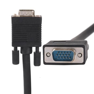 China COMPUTER VGA Cable 15pin Male To Male Computer Monitor Video Cable PVC for sale