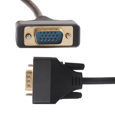 China Camera Computer VGA Cable Monitor China 3+6 PVC Aluminum Alloy VGA To VGA Cable for sale