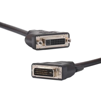 China Camera China Manufacture 24+1 Dual Link Cable Digital TMDS Monitor DVI Male To Male PVC 1M DVI Cable for sale