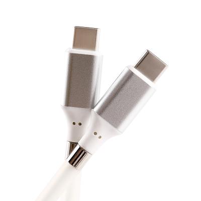 China Self-Winding Organizing Camera Cable Magnetic Charging Type C Easy Coil Charging Cable For Mobile Phone for sale