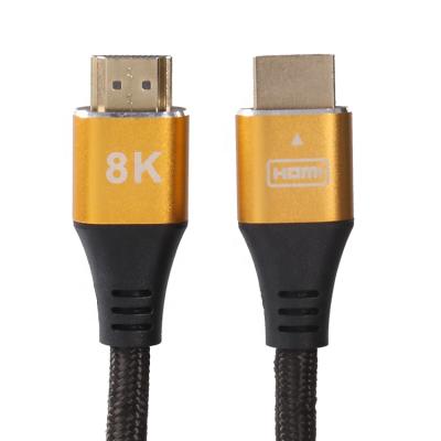 China COMPUTER Gold Plated 8K 60Hz Premium HDMI Cable HDMI To HDMI 2.1 8K HD Video Cable for sale