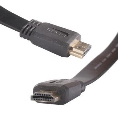 China COMPUTER HDMI Cable 4K HDMI 2.0 Braided Cord Flat Wire Grade With Ethernet AMP Audio for sale