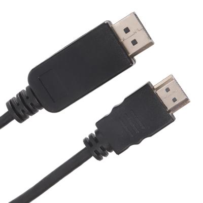 China Camera DP to hdmi cable PVC 10.8Gbps 1.2V hardware displayport HDMI cable compatible with laptop Thunderbolt supports for sale