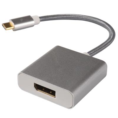 China High Quality COMPUTER Type C to DisplayPort 4K 60HZ HDTV High Resolution Gold Plated Cable for sale