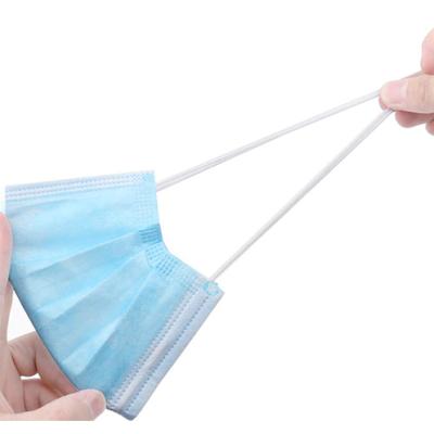 China Eco - Friendly 3ply Disposable Medical Face Masks Earloop 3 Ply Surgical Face Mask for sale