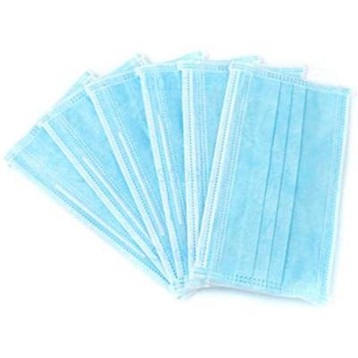 China High Quality Personal Protective Equipment Disposable 3 Ply Face Mask Eco - Friendly for sale