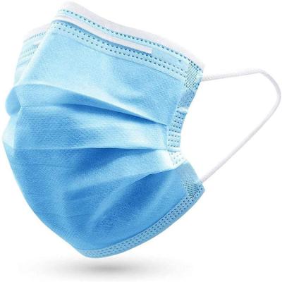 China Disposable Wholesale 3 Ply Face Mask Comfortable Breathable Face Mask Eco-friendly For All People for sale