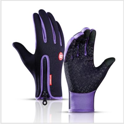 China Warm Plain Winter Gloves Touch Screen Warming Sport Gloves For Running for sale